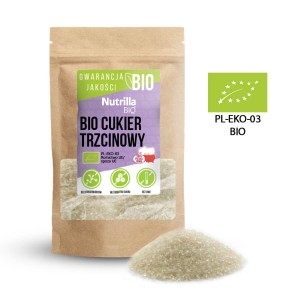 Cukier trzcinowy jasny BIO 1kg