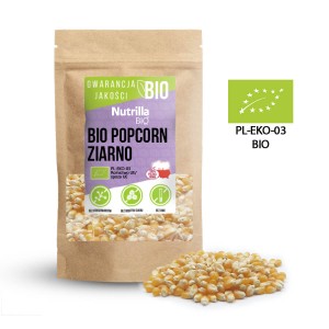 Popcorn ziarno kukurydzy 1kg BIO