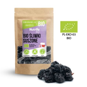 Śliwki suszone BIO ekologiczne 200g