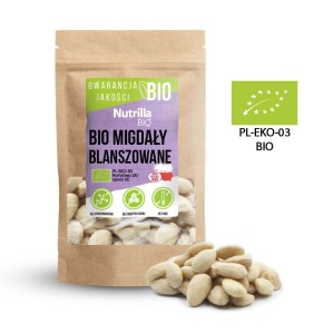 Migdały blanszowane BIO 1kg ekologiczne