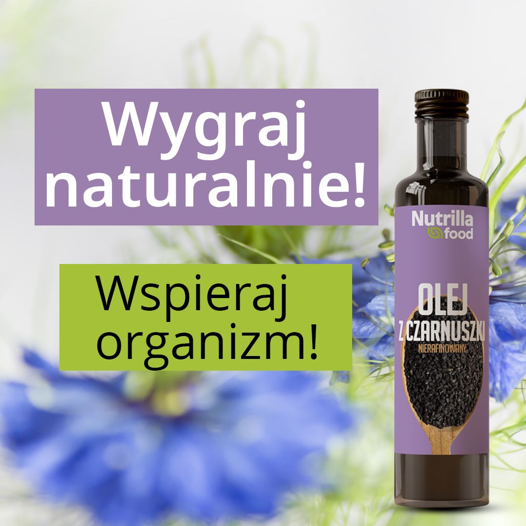 Naturalne sposoby na odporność u dzieci - w roli głównej olej z czarnuszki